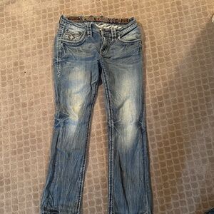 Rock Revival Light Blue Bootcut Jeans